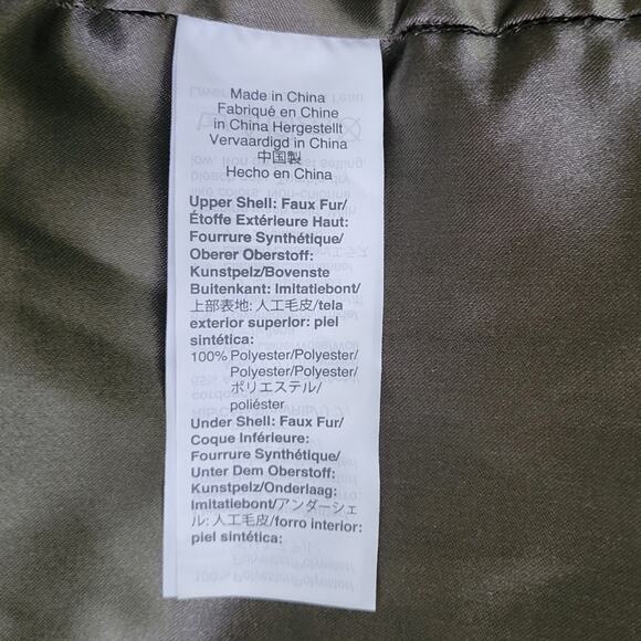 Mixed Teddy Fleece Coat in Grey Poodle Medium - Picture 7 of 8